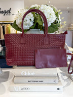 Woven Large Handbag (4 Colours)