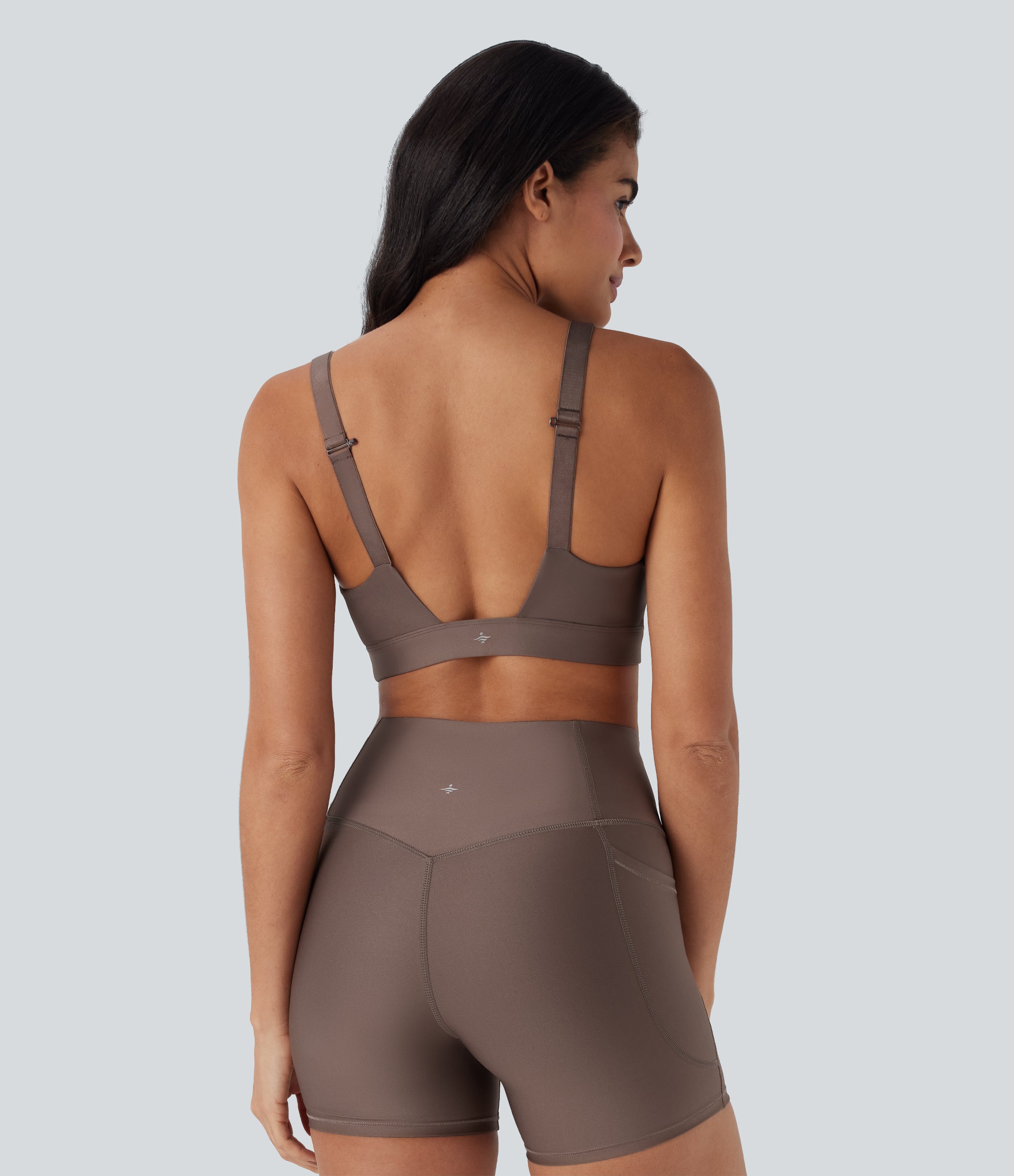Medium Support Sheen Running Sports Bra