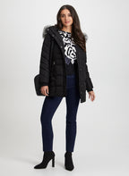 Vegan Down Quilted Coat