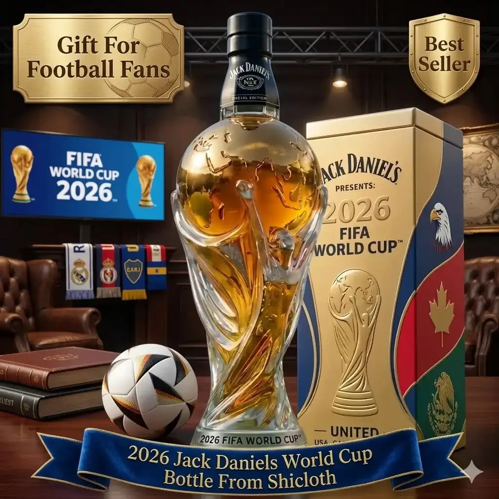 🔥HOT OFFER 49% OFF!📢⚽Special Edition Whisky Bottle for the FIFA World Cup 2026⚽