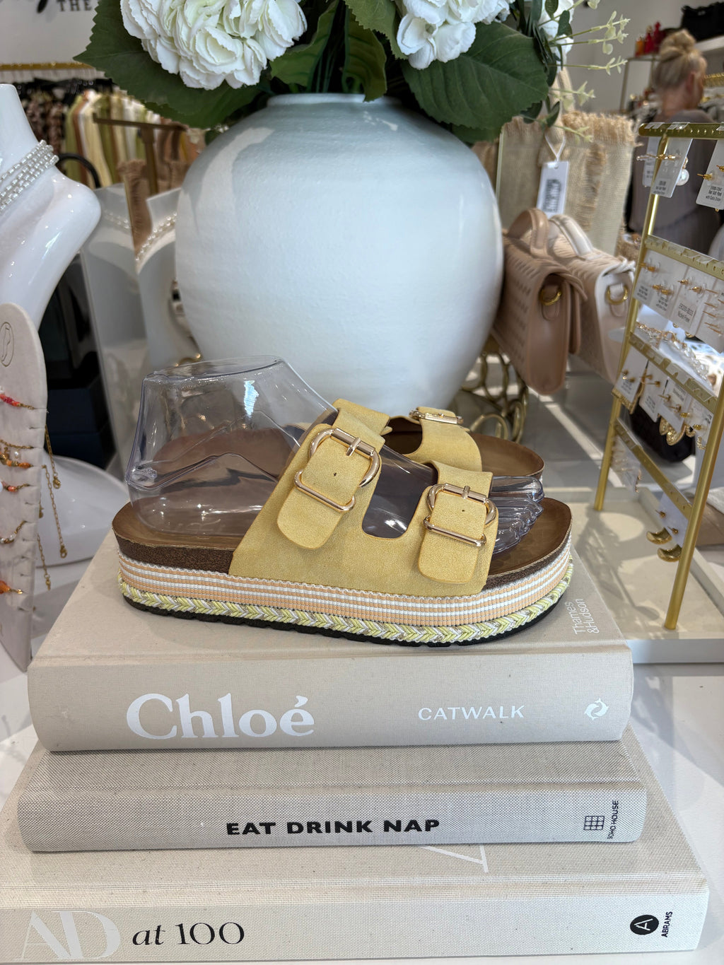 Double Buckle Platform Sandals (2 Colours)