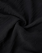 Frill Trim Off Shoulder Short Sleeve Tie Waist Overalls Casual Textured Jumpsuit
