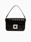 Sequin Detail Clutch