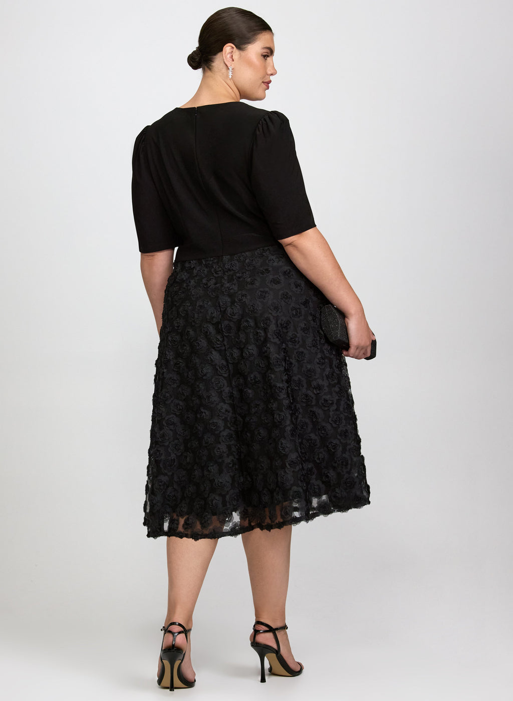 Rose Embroidered Dress