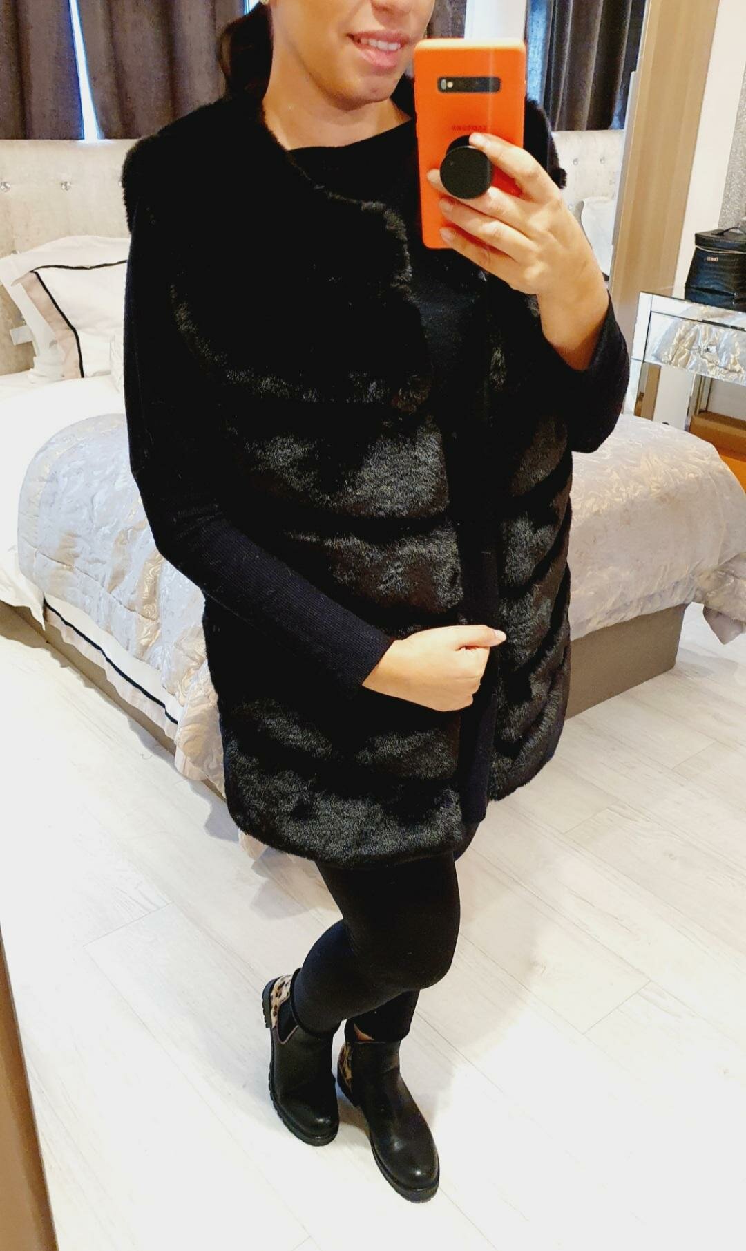 Gracie Faux Fur Gilet