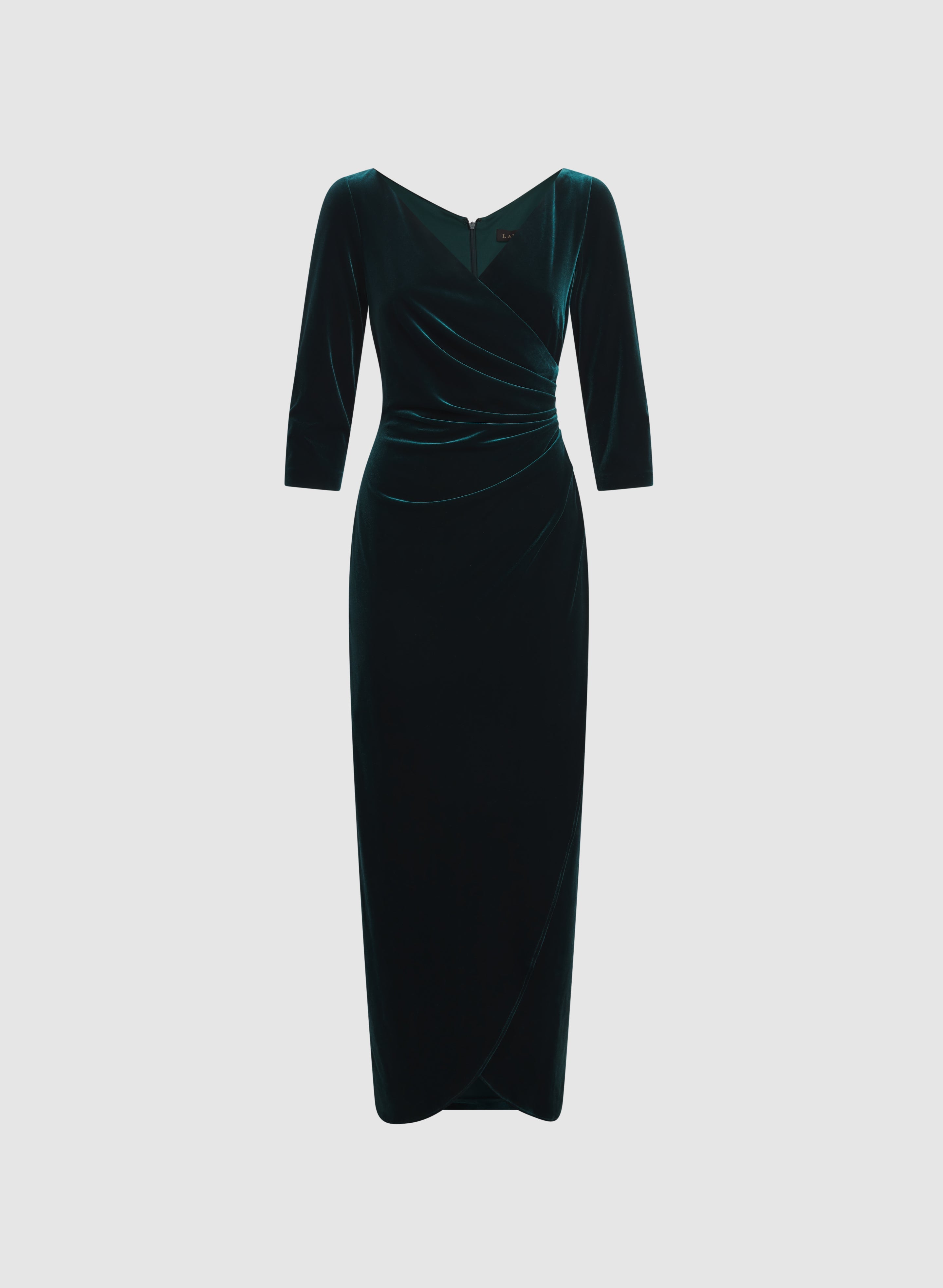 Velvet Overlay Dress