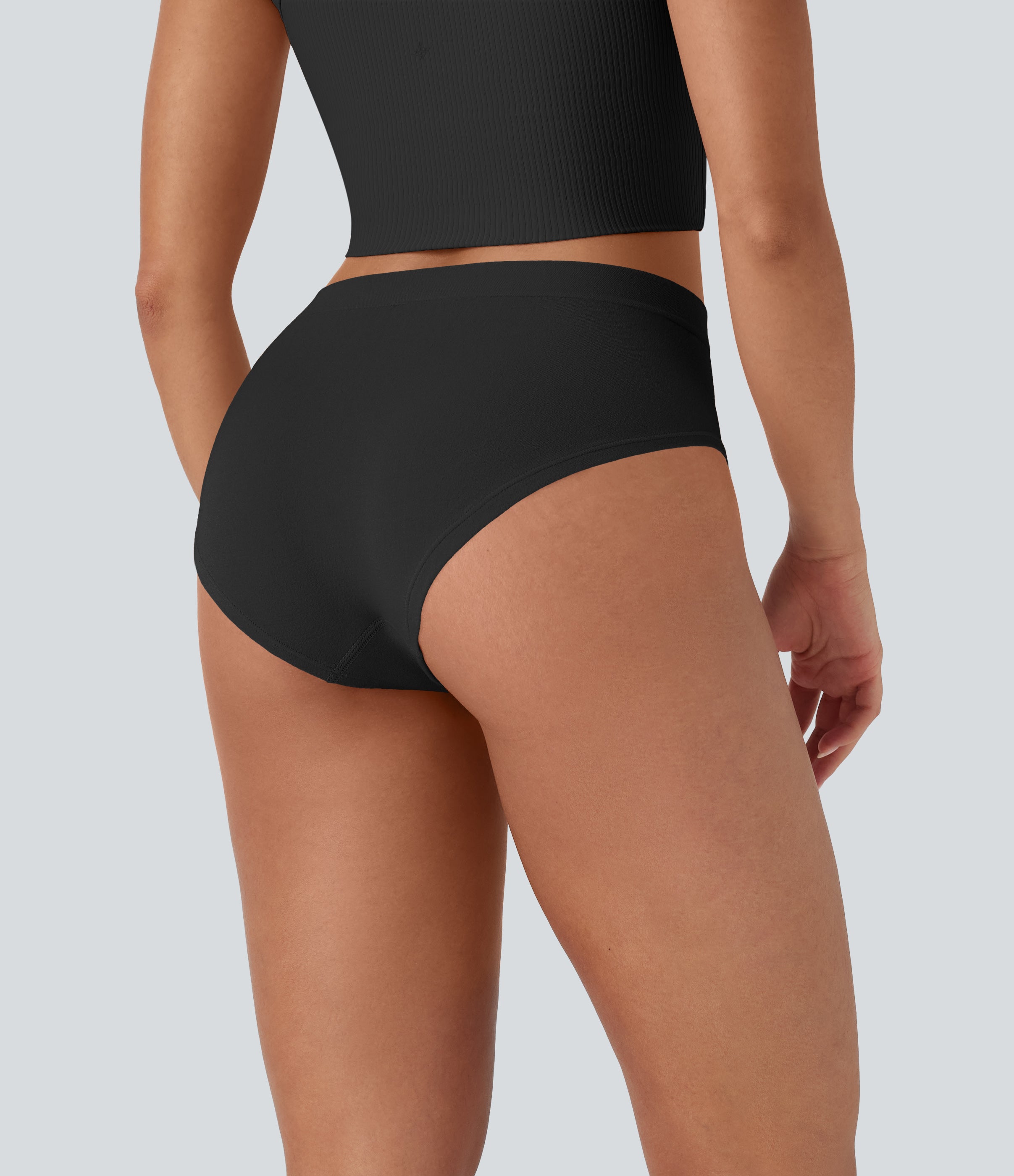 Seamless Flow High Waisted Lounge Underwear Panties