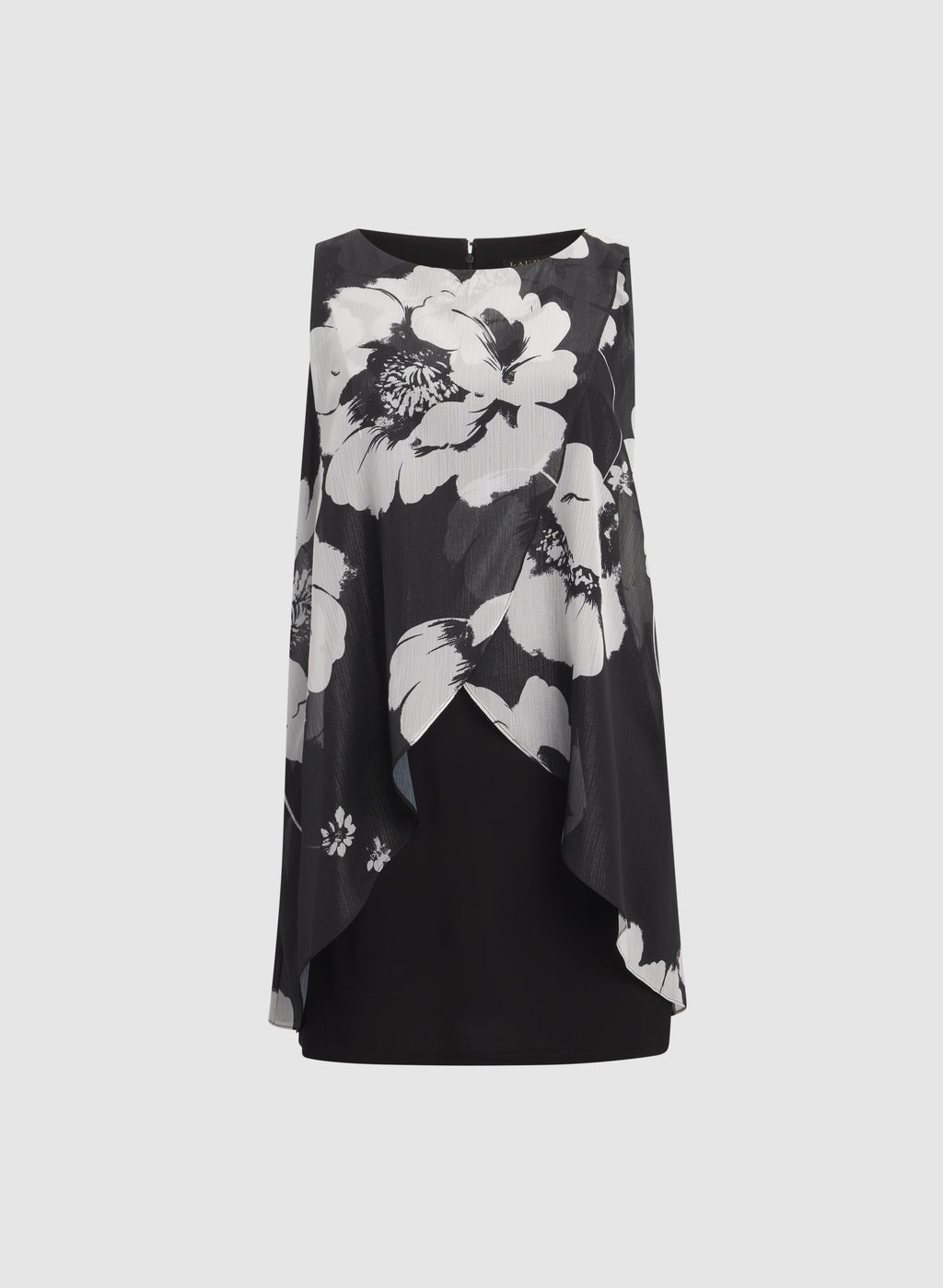 Metallic Floral Dress