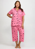 Bow Print Pyjama Set