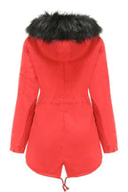 Fur Collar Fleece Coat
