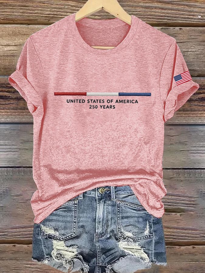Women's America 250th Anniversary  T-shirt