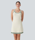 Color Block Mini Casual Sweater Knit Dress