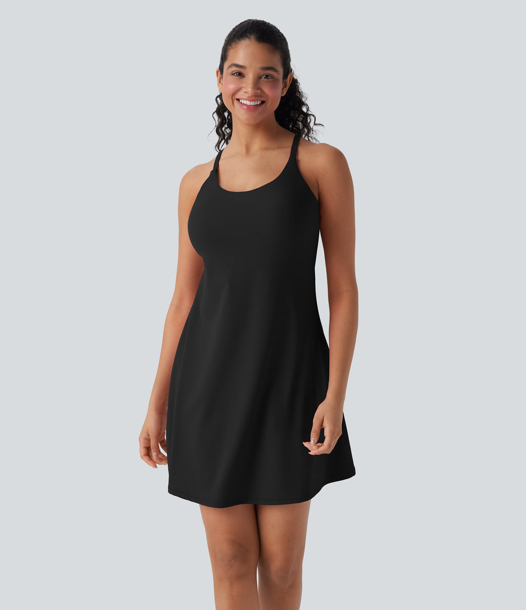 SoftlyZeroTM Plush Active Dress-Longer Length-Easy Peezy Edition-D/DD/DDD/F Cups