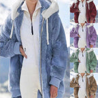 Casual Vintage Oversized Zipper Jacket