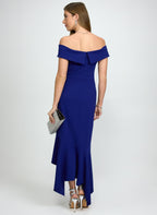 Off-The-Shoulder Ruffle Dress