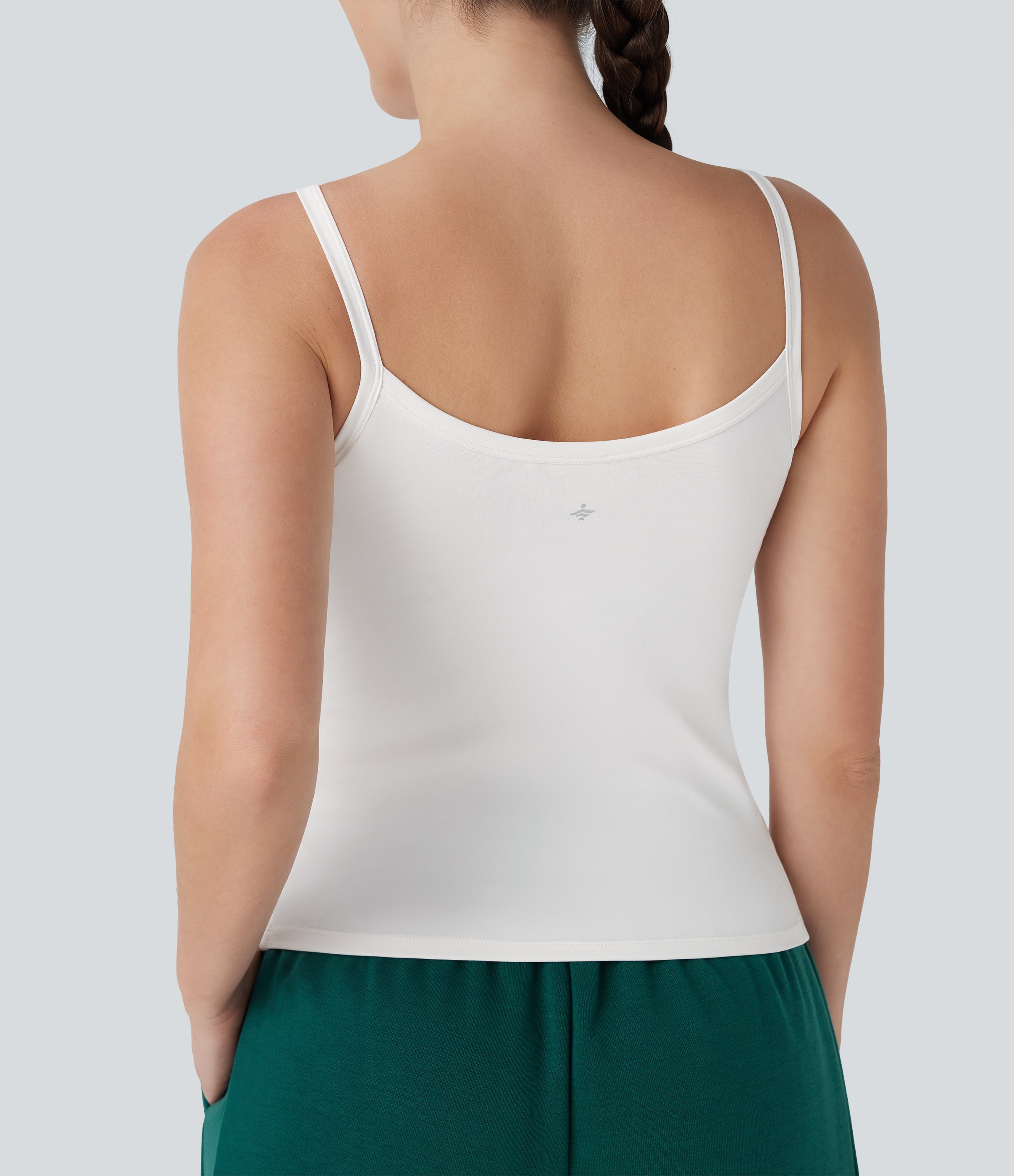 Pockets Plain Workout Cami Top