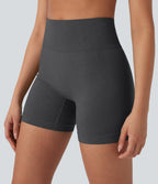 Seamless Flow High Waisted Yoga Biker Shorts 5''
