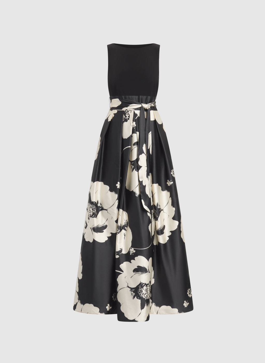 Floral Charmeuse Dress