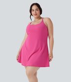 SoftlyZeroTM Plush Active Plus Size Dress-Longer Length-Easy Peezy Edition