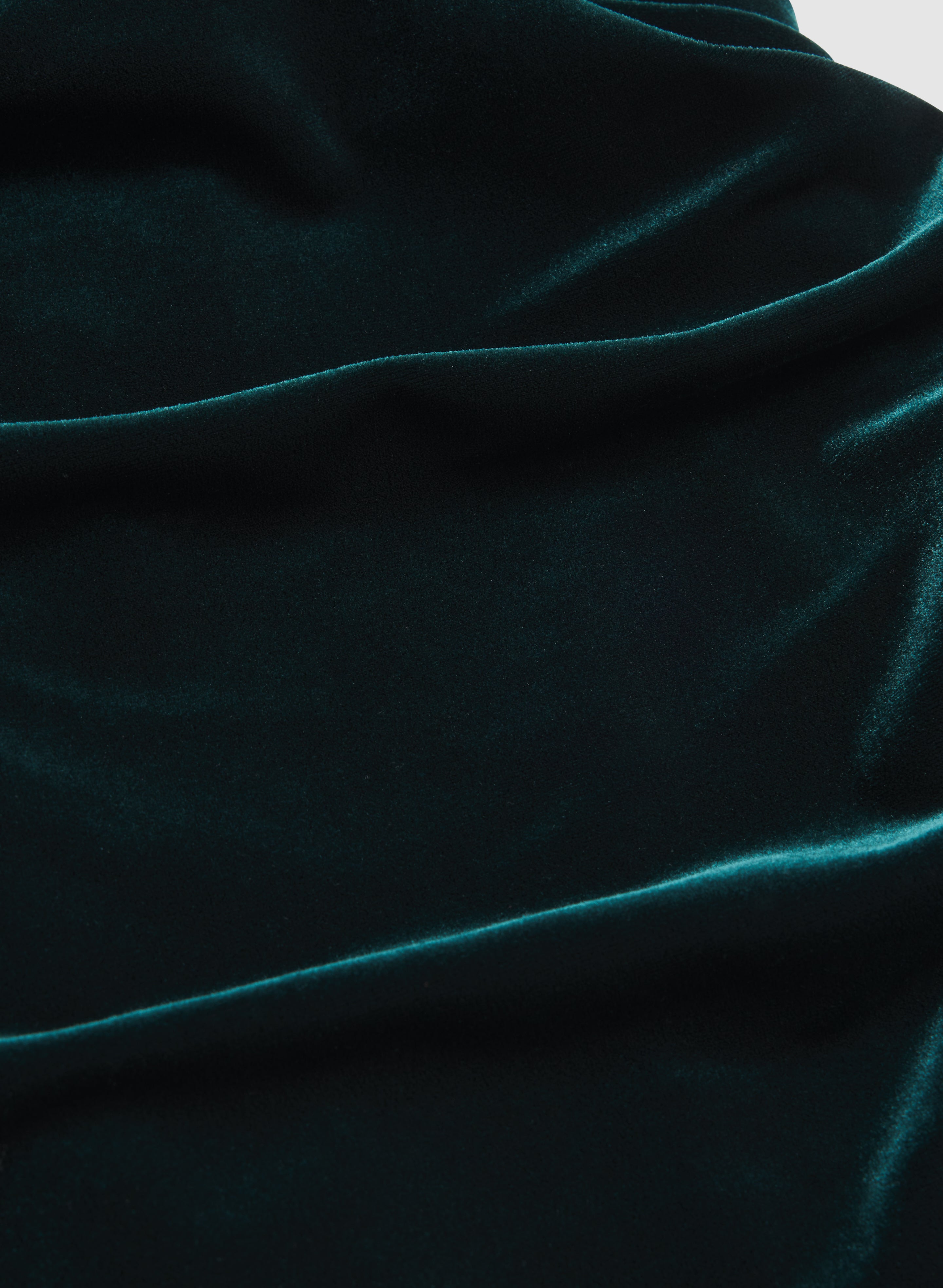 Velvet Overlay Dress