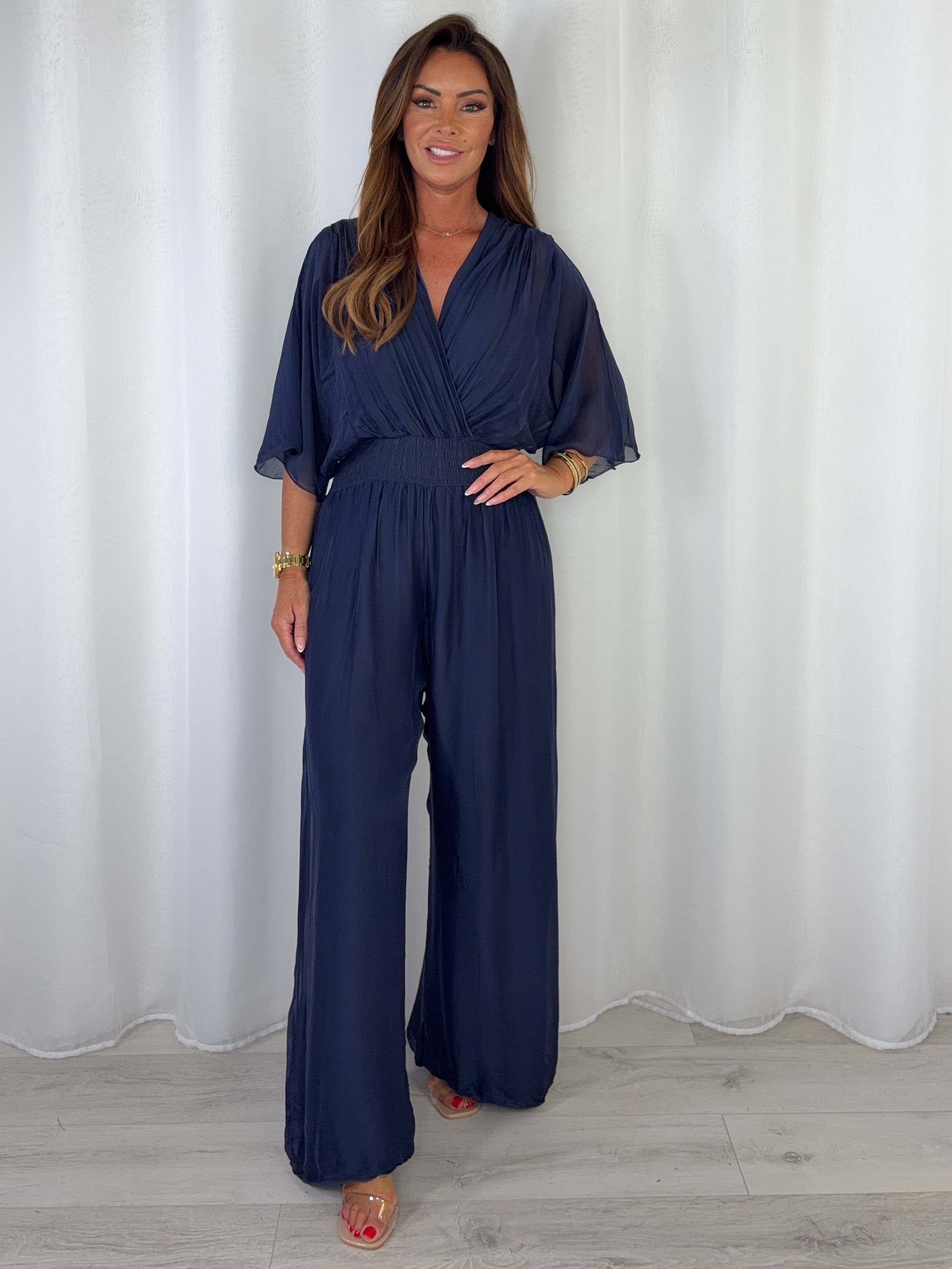 Cinched In Waist Jumpsuit (2 Colours)