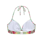 Mint Green & Pink Florals One-Piece Swimsuit&Bikini&Skirt