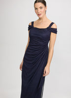Twisted Cold-Shoulder Dress