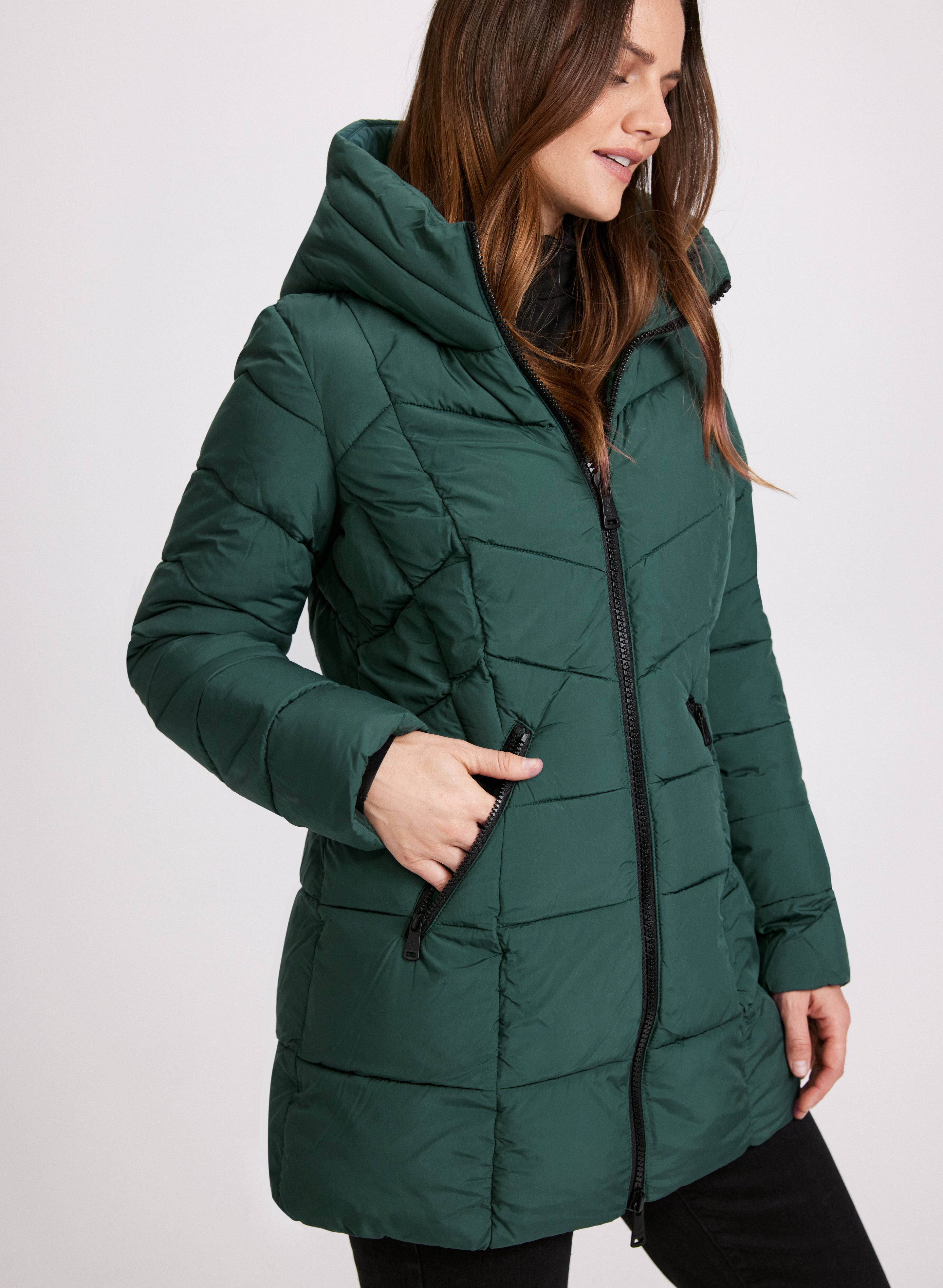 Bernardo - Recycled Material Puffer Coat