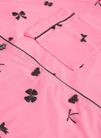 Bow Print Pyjama Set