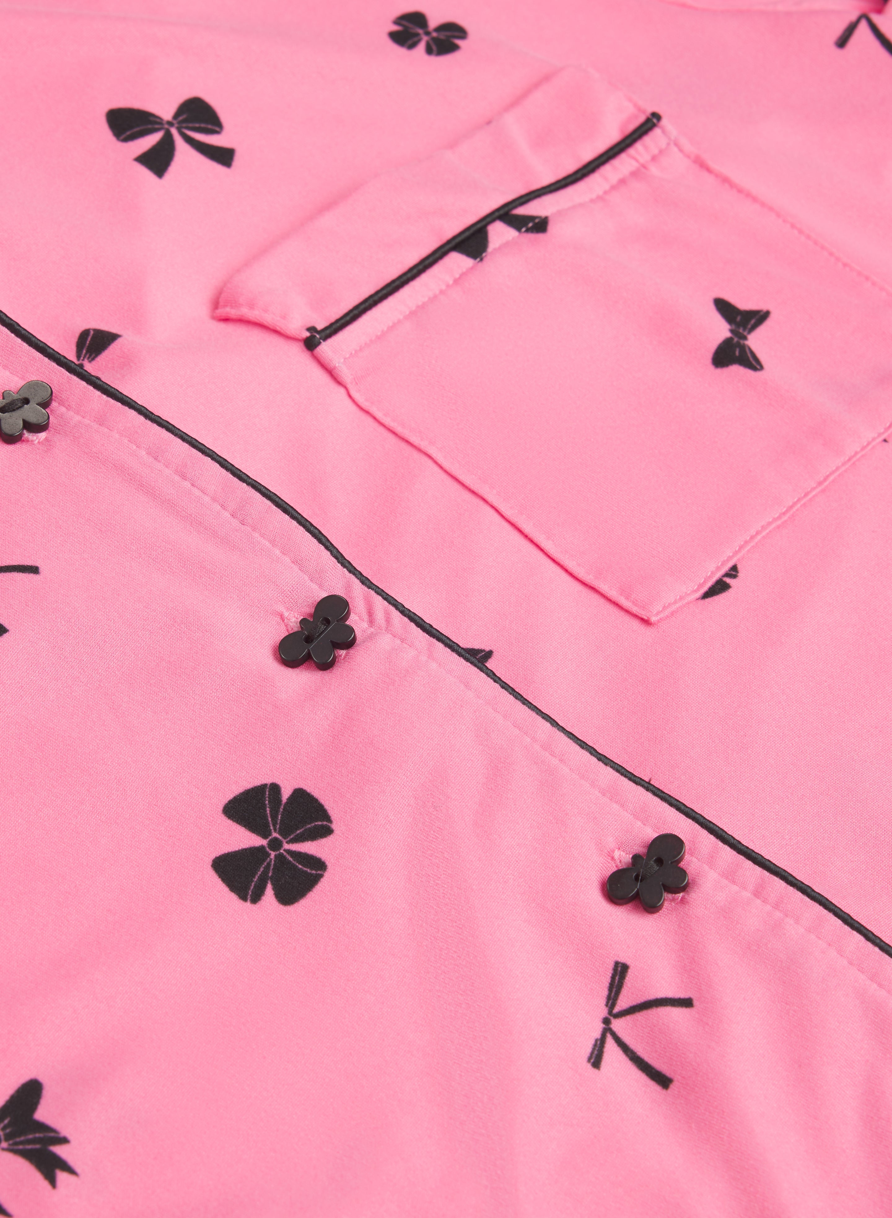 Bow Print Pyjama Set