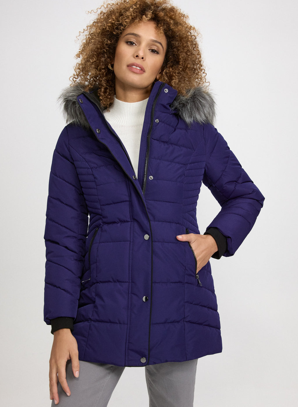 Box Quilted Coat