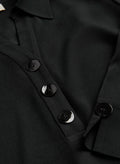 3/4 Sleeve A-Line Dress
