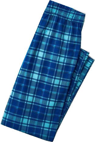 2025 Family Christmas Text Print Blue Long Sleeve Top With Blue Plaid Family Matching Pajamas