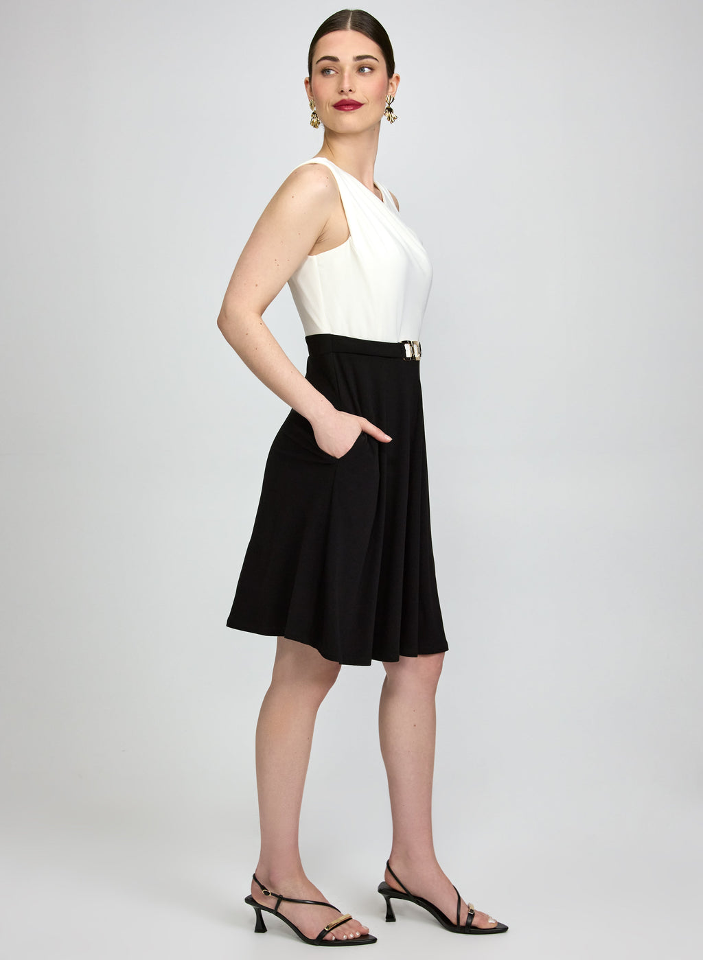 Buckle Detail Dress