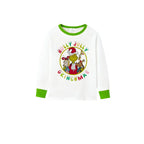 Holiday Family Christmas Pajamas Set With Cute Christmas Pattern Print