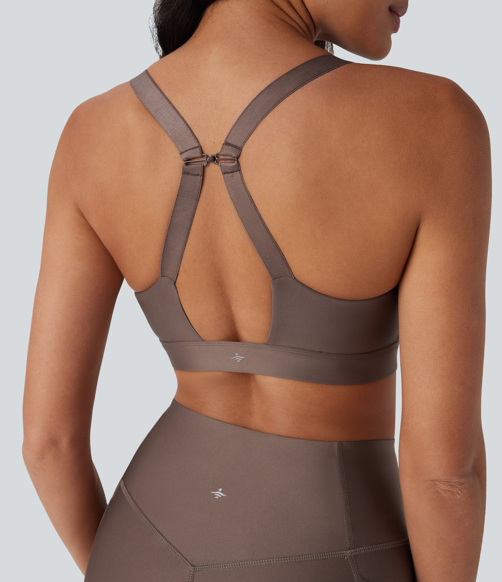 Medium Support Sheen Running Sports Bra