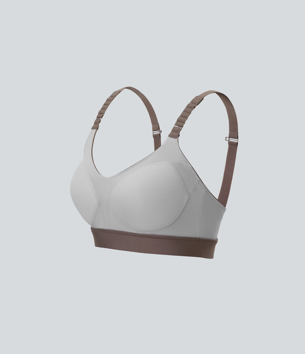 Medium Support Sheen Running Sports Bra