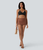 Lace Up Bikini Top Swimsuit