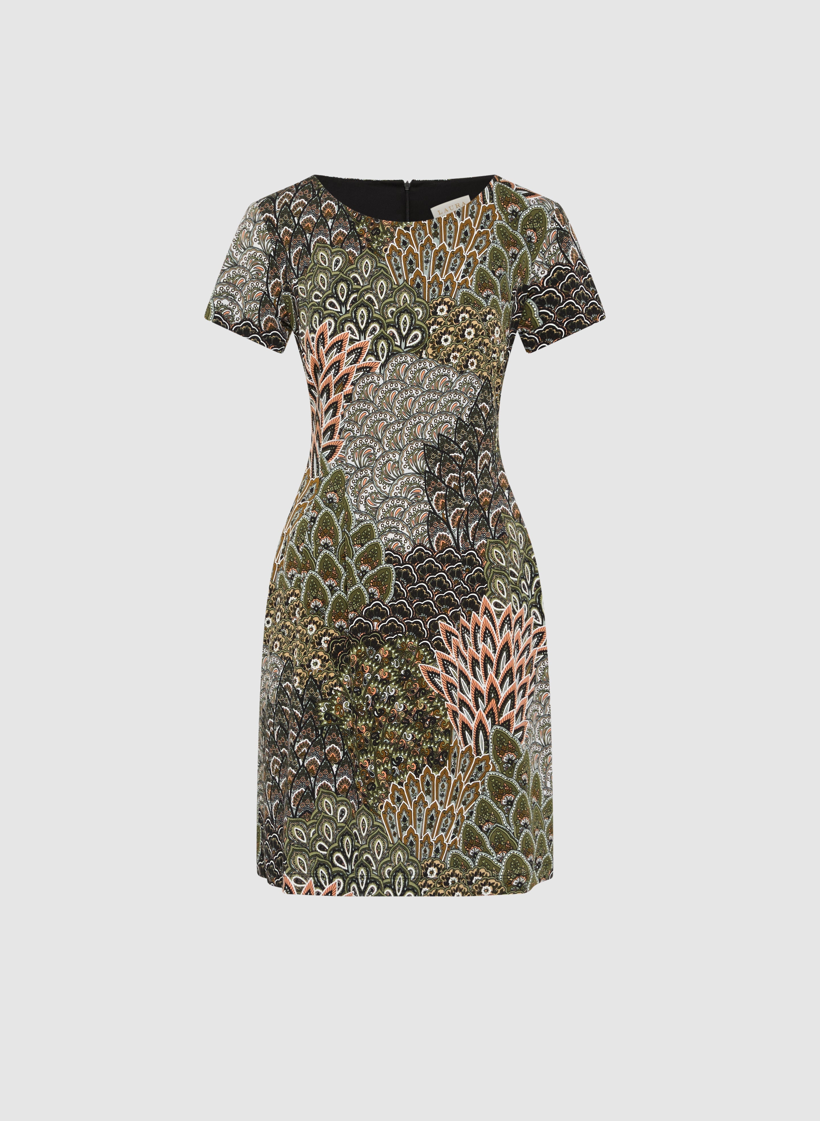 Printed Jersey Dress