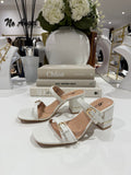 Double Buckle Strap Block Heel (4 Colours)