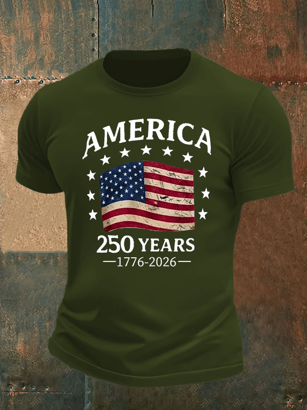 Men's America 250 Print T-Shirt