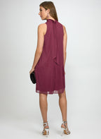 Glitter Halter Neck Dress