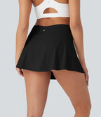 Mid Rise 2-in-1 A-line Mini Yoga Skirt with Pockets