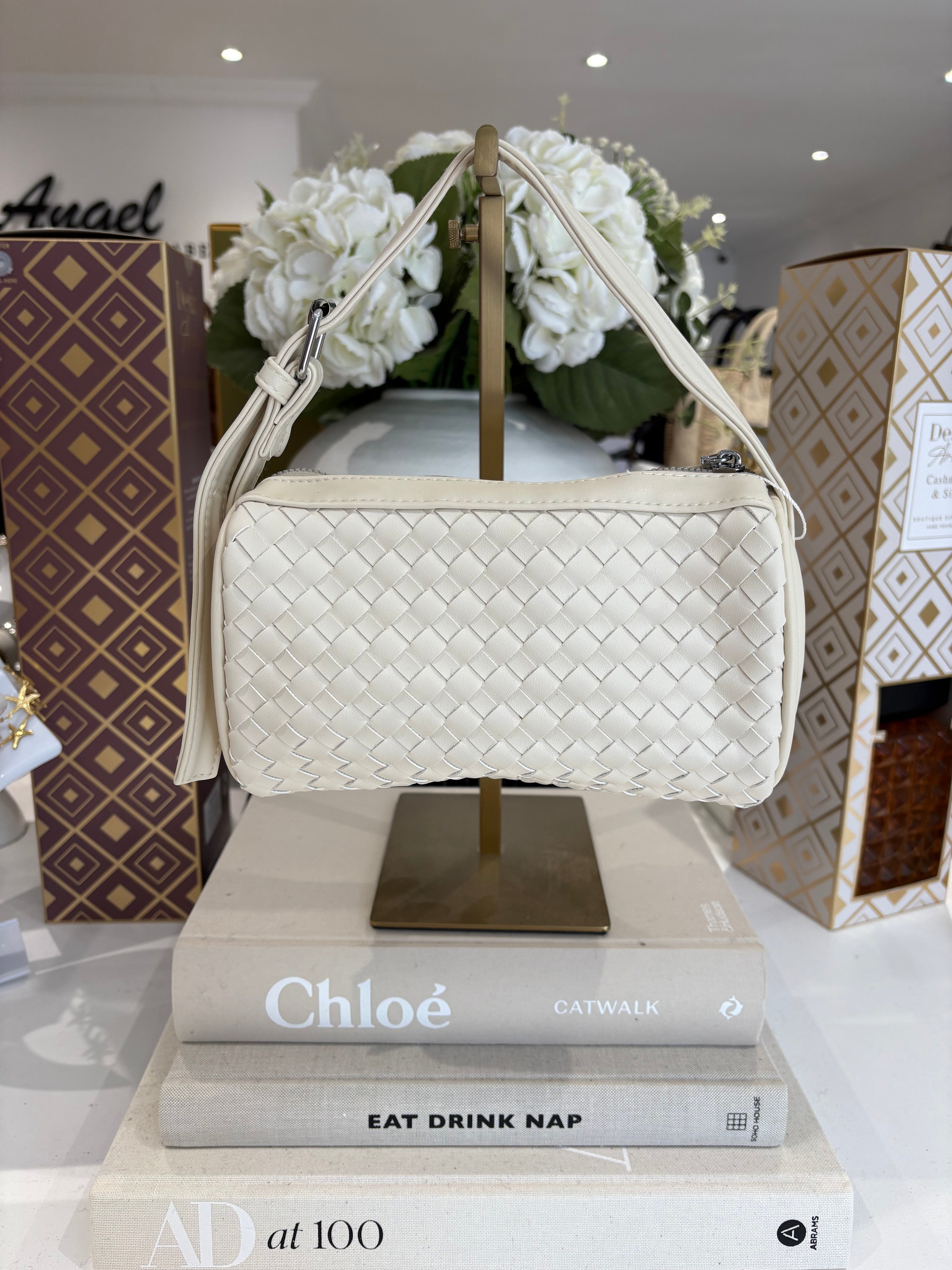 Round Woven Clutch Bag (6 Colours)