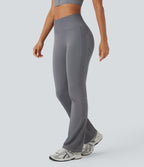 Seamless Flow High Waisted Tummy Control Butt Lifting Flare Yoga Leggings