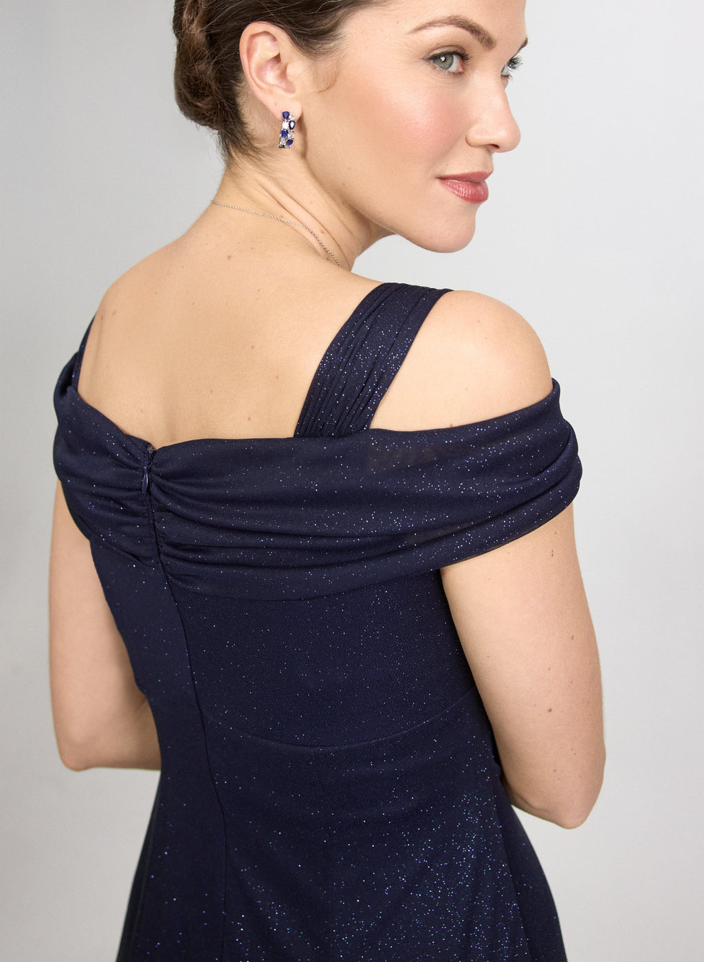 Twisted Cold-Shoulder Dress