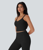 UltraSculptTM Cool Quick Dry Cropped Yoga Tank Top-UPF50+