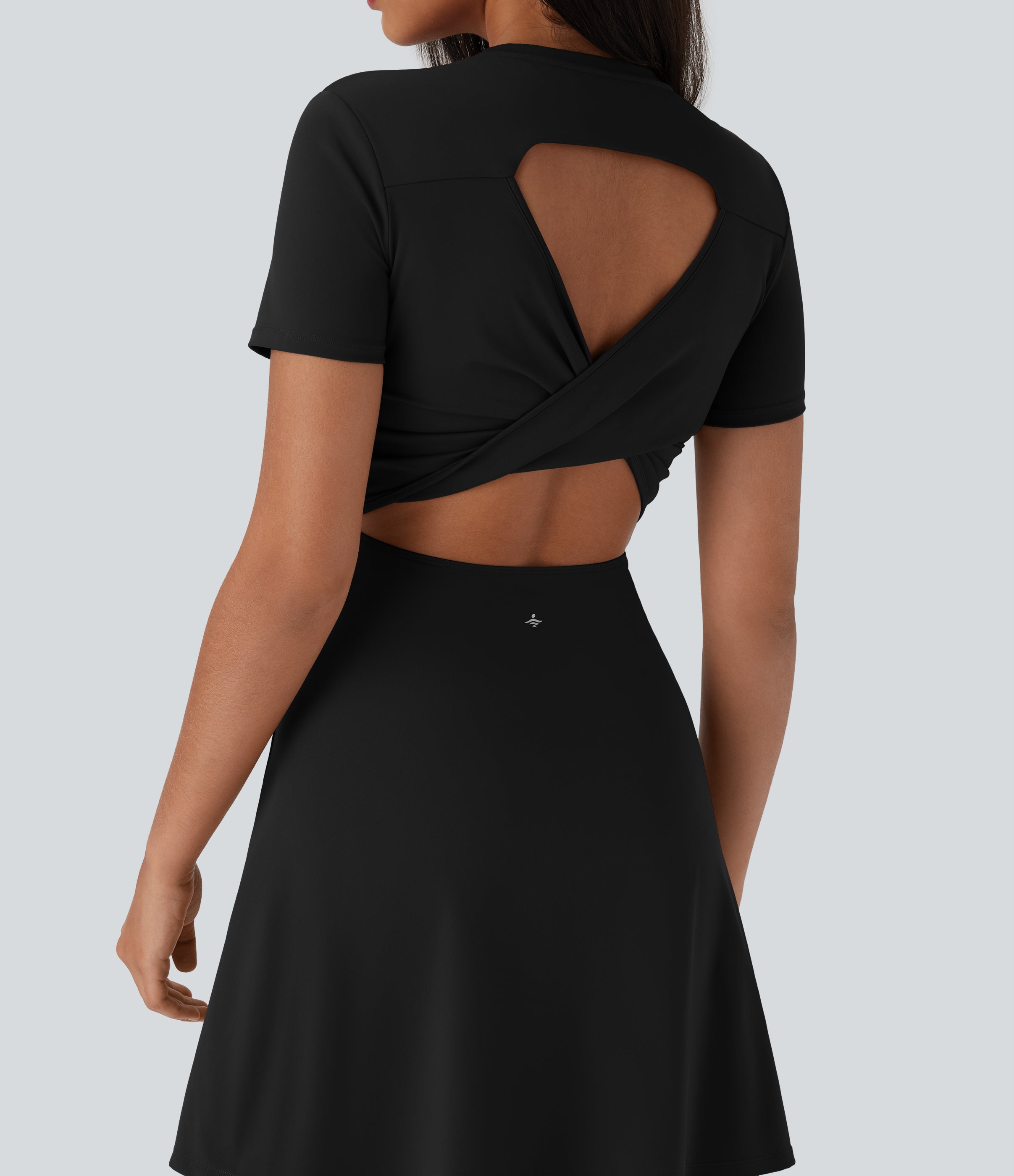 Cut Out Flare Mini Dance Active Dress-D/DD/DDD/F Cups