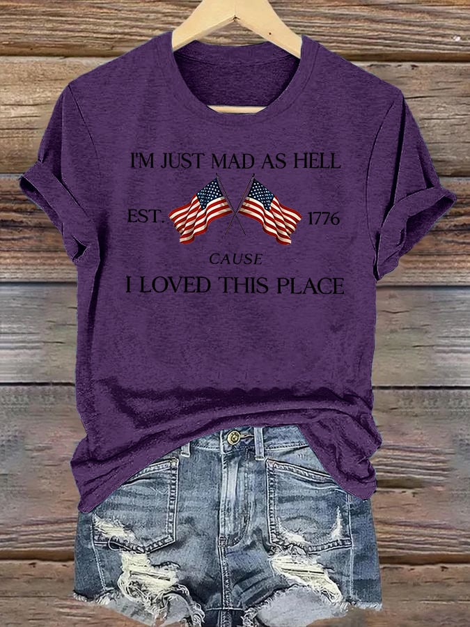 Women's  I LOVED THIS PLACE Print T-Shirt