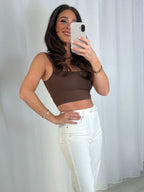 Turn Up Bottom Mom Jeans (6 Colours)